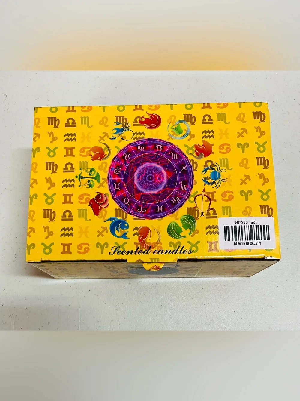 60 PCS 5 Boxes Constellation Patterns Candle Making Tin EMPTY 2.5oz